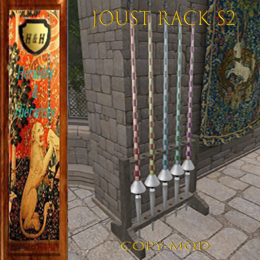 Joust Rack Series 2 (Multi Colored Lance)