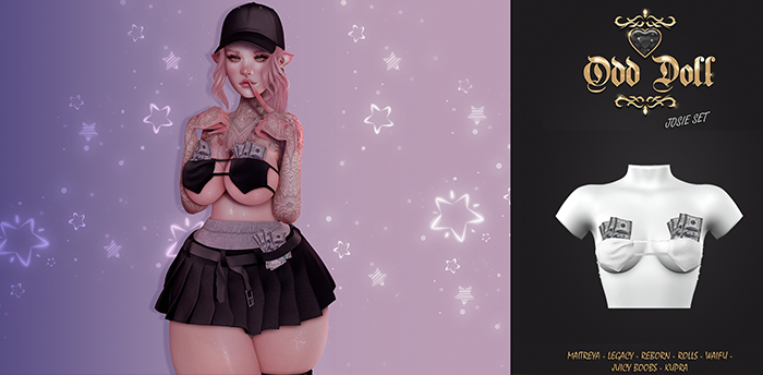 Odd Doll. Josie Skirt White - Unpacker