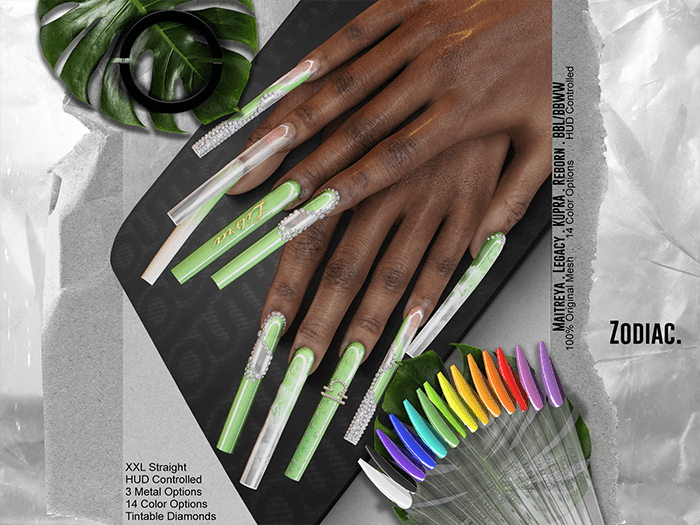 O U T R É  //  Zodiac Nails : Libra