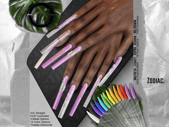 O U T R É  //  Zodiac Nails : Pisces