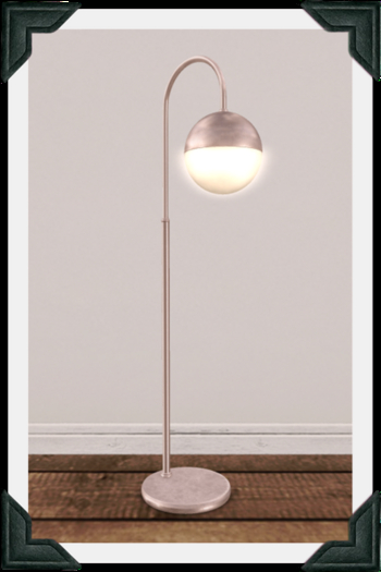 floorplan. standing globe lamp / opal [box]