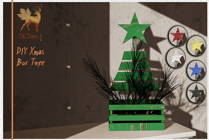 Oh Deer! DIY Xmas: Box Tree (Boxed)
