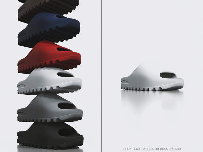 Poppin. Slides (White)