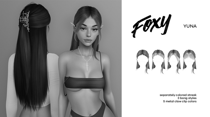Foxy - Yuna Hair DEMO