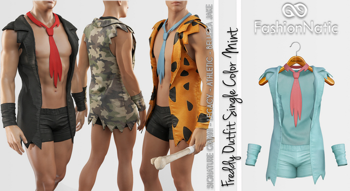 Freddy Male Outfit Mint - Signature Gianni, Belleza Jake, Legacy, Athletic - FashionNatic