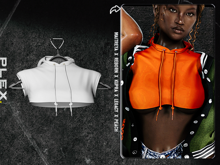 PLX. "CORA" Hoody // White //