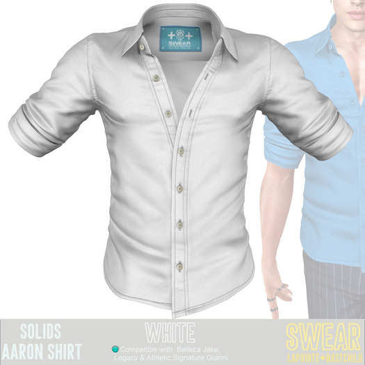 Shirt Aaron - WHITE