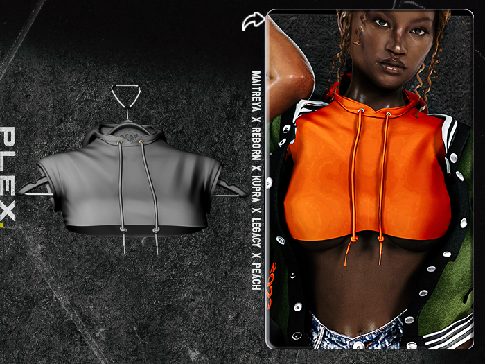 PLX. "CORA" Hoody // Grey // 