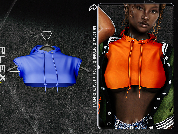 PLX. "CORA" Hoody // Dark Blue // 