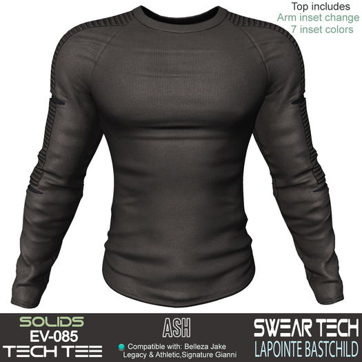 Longsleeve Tee EV085 ASH