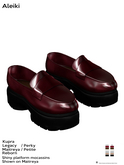 1W Aleiki Platform Mocassins