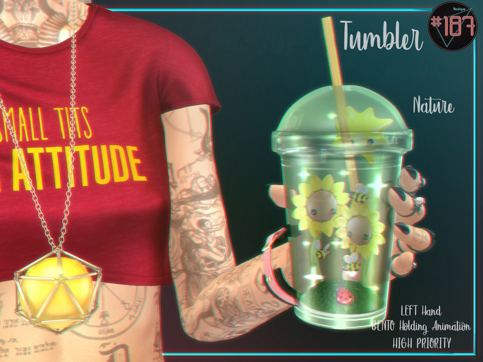 #187# Tumbler - Nature *Holding*