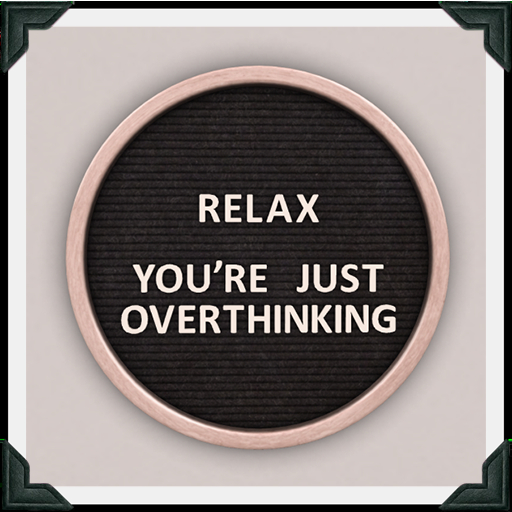 floorplan. round letterboard / overthinking [box]