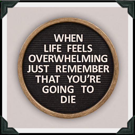 floorplan. round letterboard / remember [box]