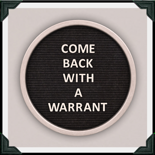 floorplan. round letterboard / warrant [box]