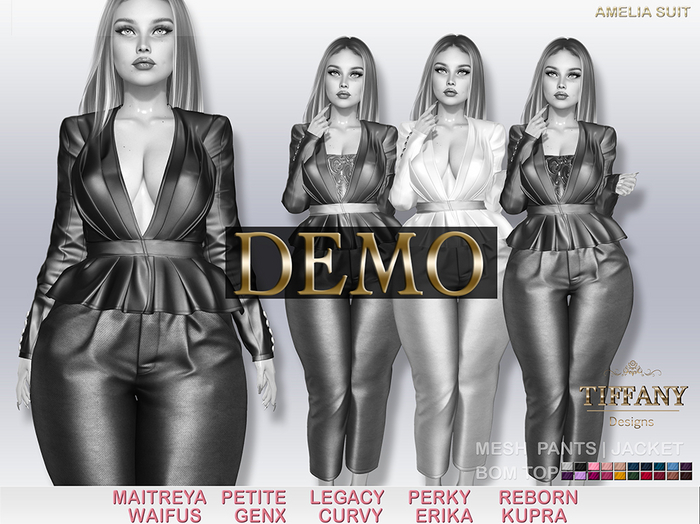 ::TD:: Amelia Suit {Mesh} DEMO
