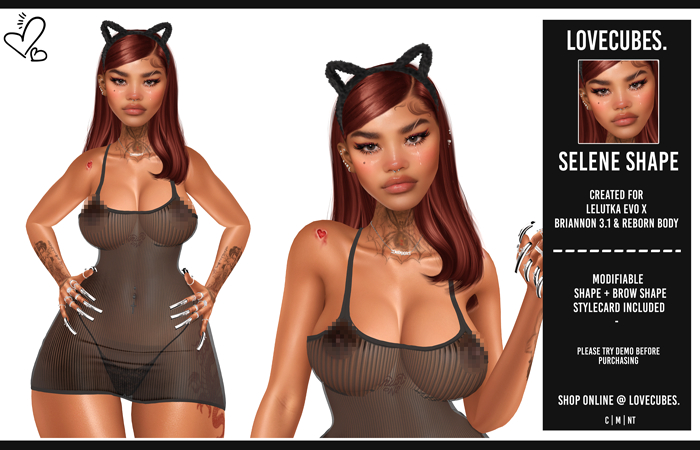 LoveCubes. // Selene Shape