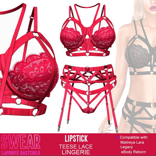 Lingerie Teese LACE LIPSTICK