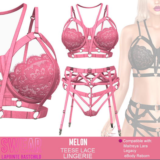 Lingerie Teese LACE MELON