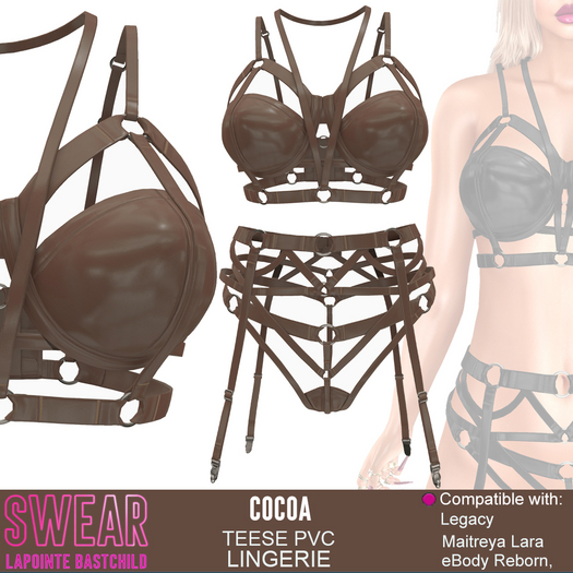 Lingerie Teese PVC COCOA
