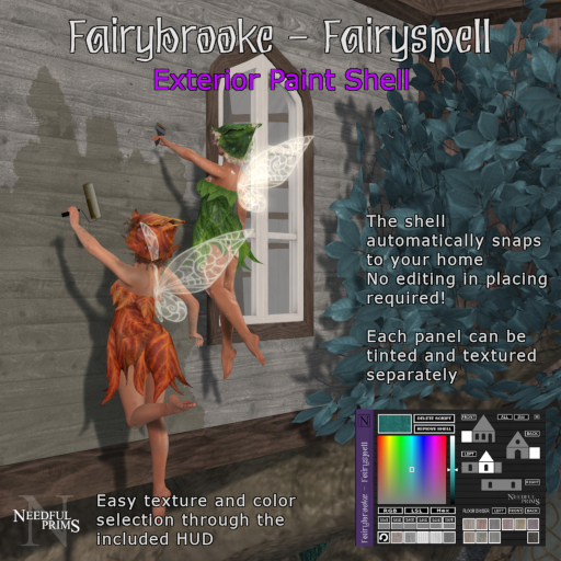 Fairybrooke - Fairyspell Exterior Paint Shell (BOXED)