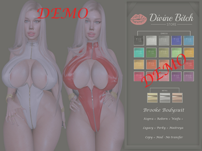 DBS - Brooke Bodysuit - [DEMO]