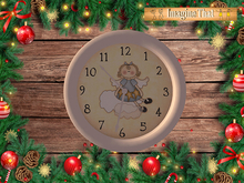 Imagine That ~ Cute Decorative Wall Clock ~ Angel Girl