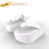 White Sandals MAITREYA