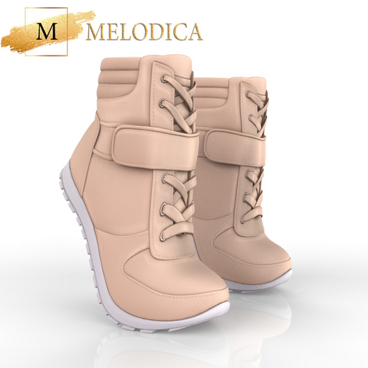 Beige Sneaker Boots MAITREYA