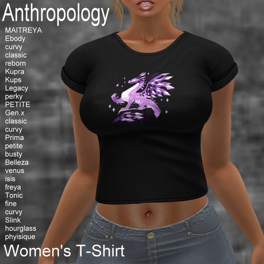 Crystal Dragon Women's T-Shirt (WTTA)