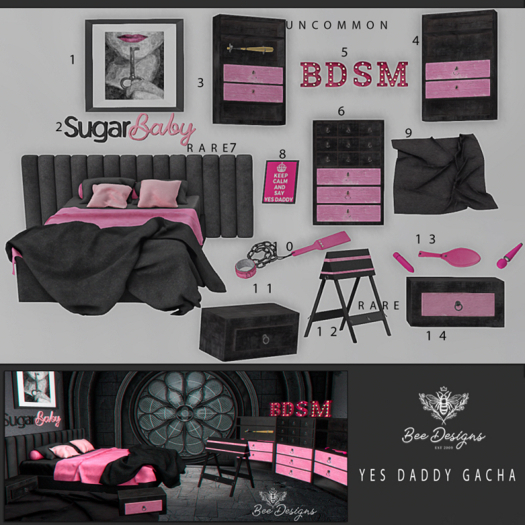 07 Bee Designs Yes Daddy RARE