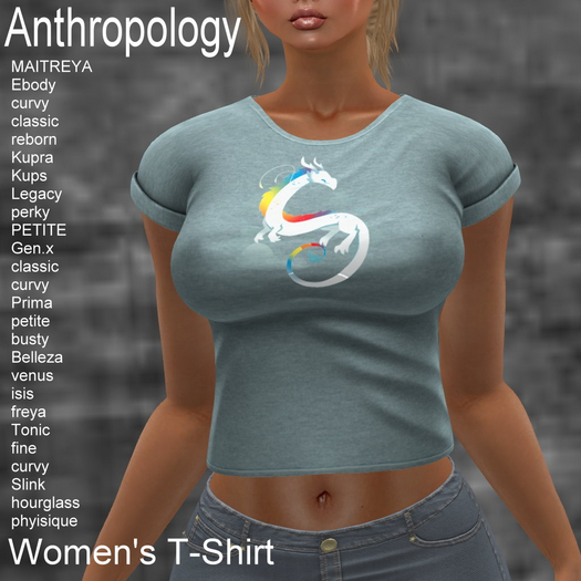 Rainbow Dragon Women's T-Shirt (WTTA)