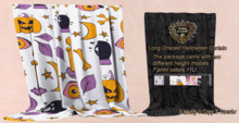 Nala Designs - Long Draped Halloween Curtain