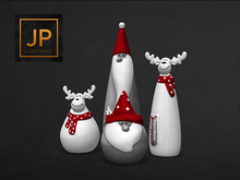 16 Why Not Balcharn Xmas Edition Festive Figures-Red