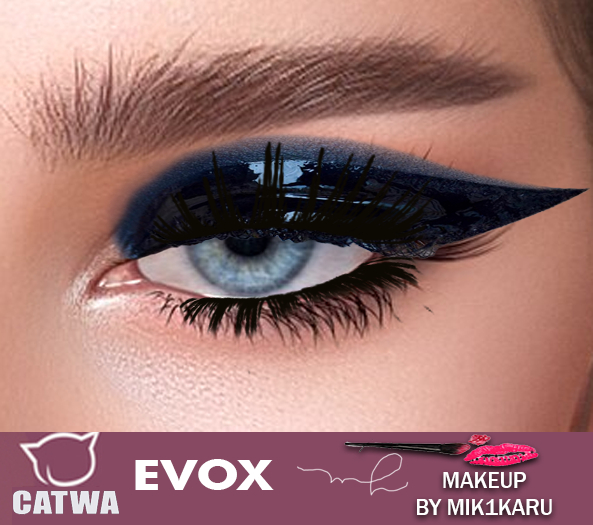 Catwa EVOX Eyeliner black glossy Eyeshadow
