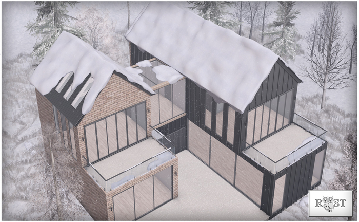 ROOST - Wittner Row house Snow Roof