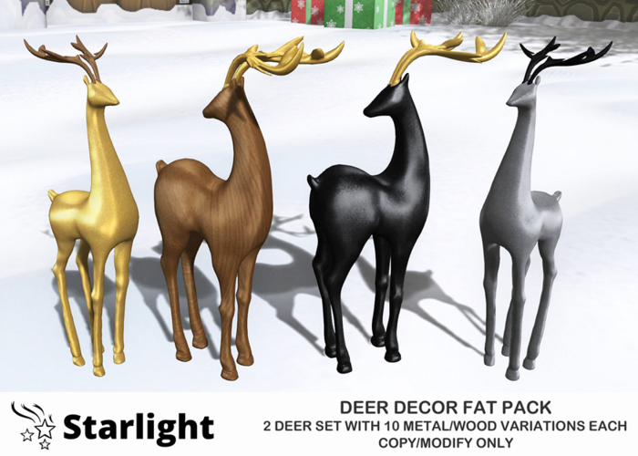 :: SA ::  Deer Decor - Fat Pack
