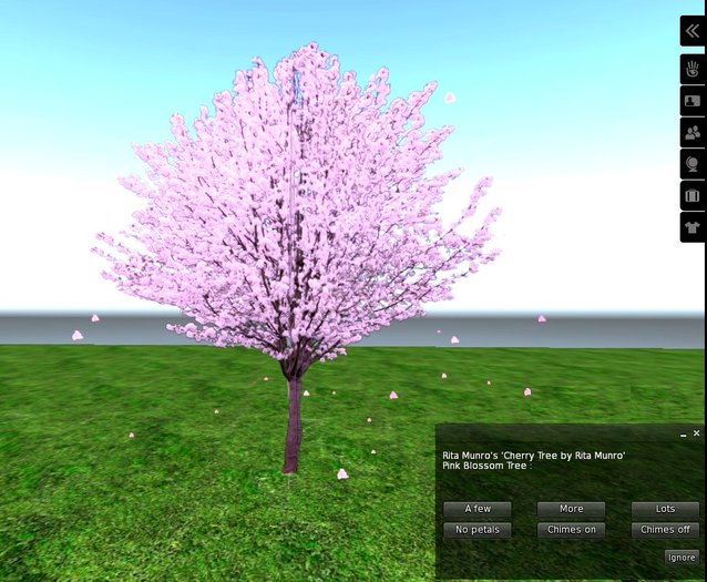 Cherry Tree With Menu - by Rita Munro