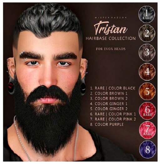 7. MR Tristan Hairbase RARE