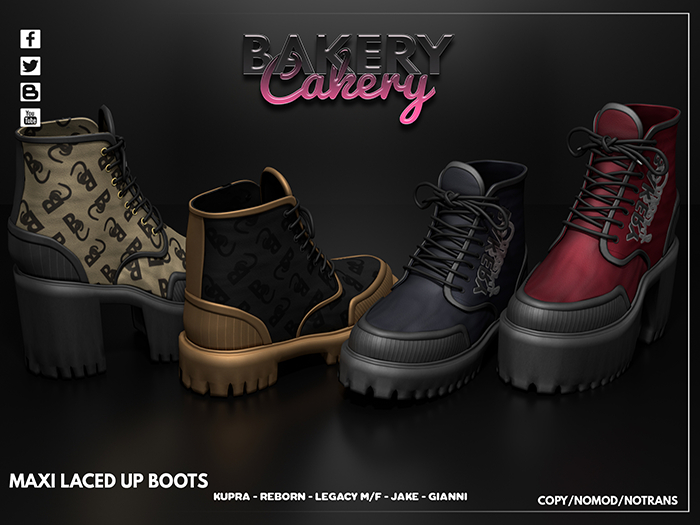 BxC - Maxi Lace-up Boots - FATPACK