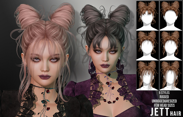 Sintiklia - Hair Jett - Blacks&Browns