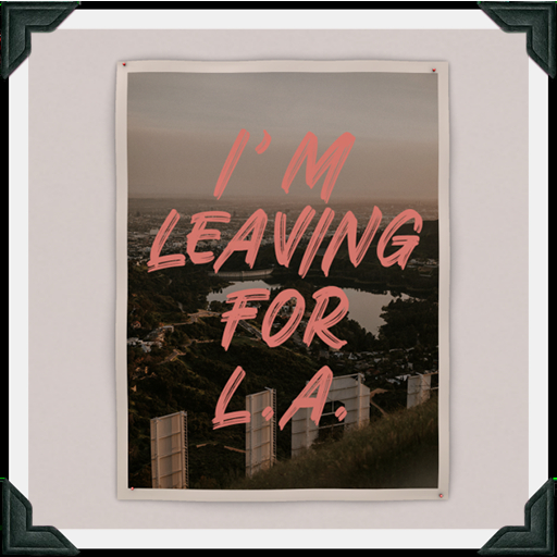 floorplan. leaving poster / l.a. [box]