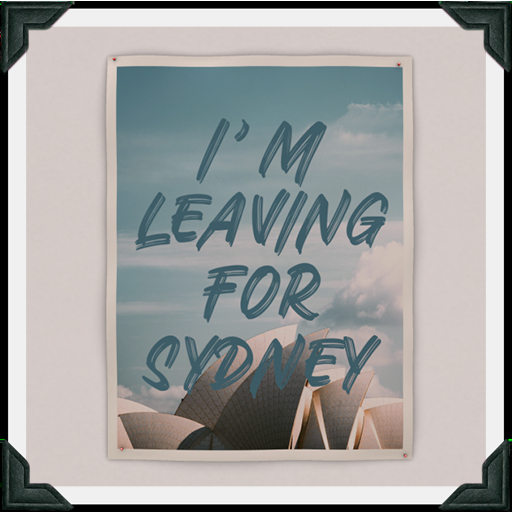 floorplan. leaving poster / sydney [box]