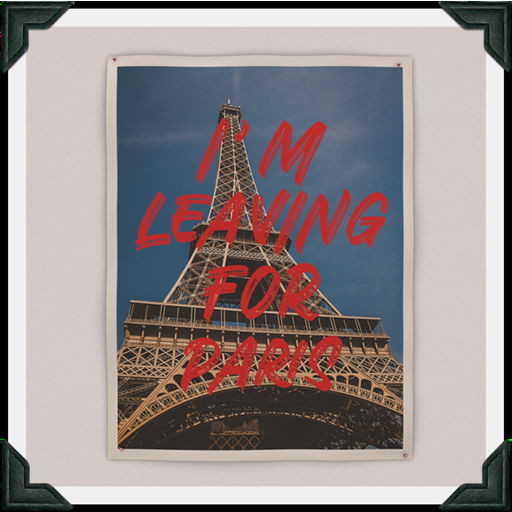 floorplan. leaving poster / paris [box]