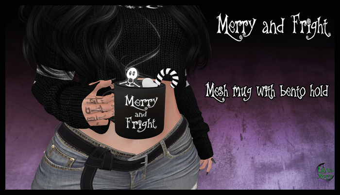 *LunaMorte* Merry and Fright Mug