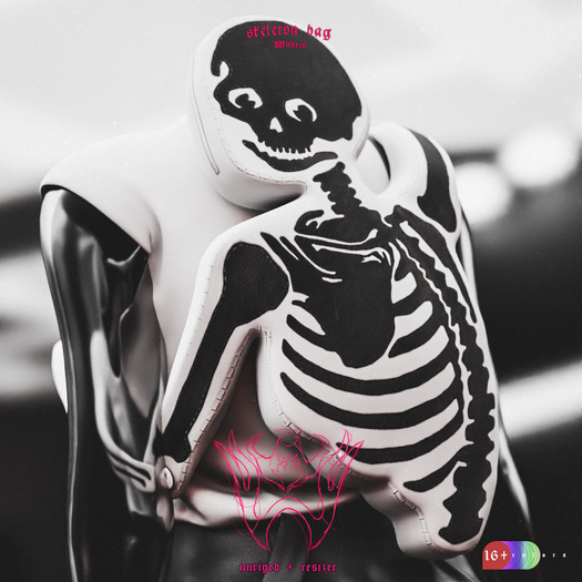 Wuhein - Skeleton Bag [white]