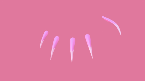 JUST THE TIP CLAWS (PINK LEMONADE) - EBODY REBORN