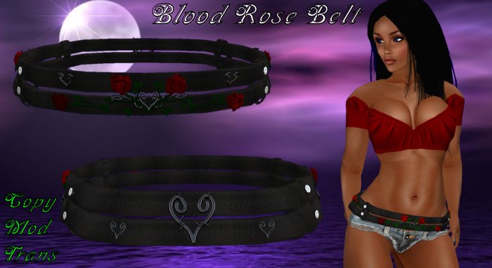 Blood Rose Belt