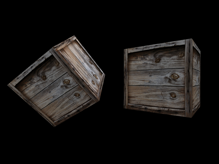 Plain Wooden Crate