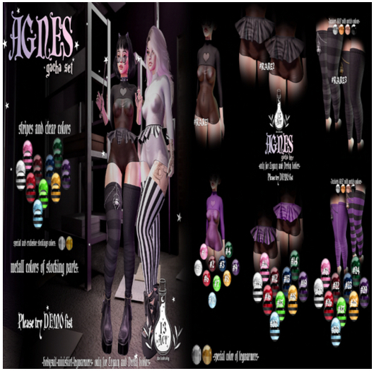 !13ACT - Agnes gacha set #8